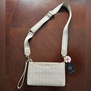 Nanette Lepore Beige Crossbody Bag